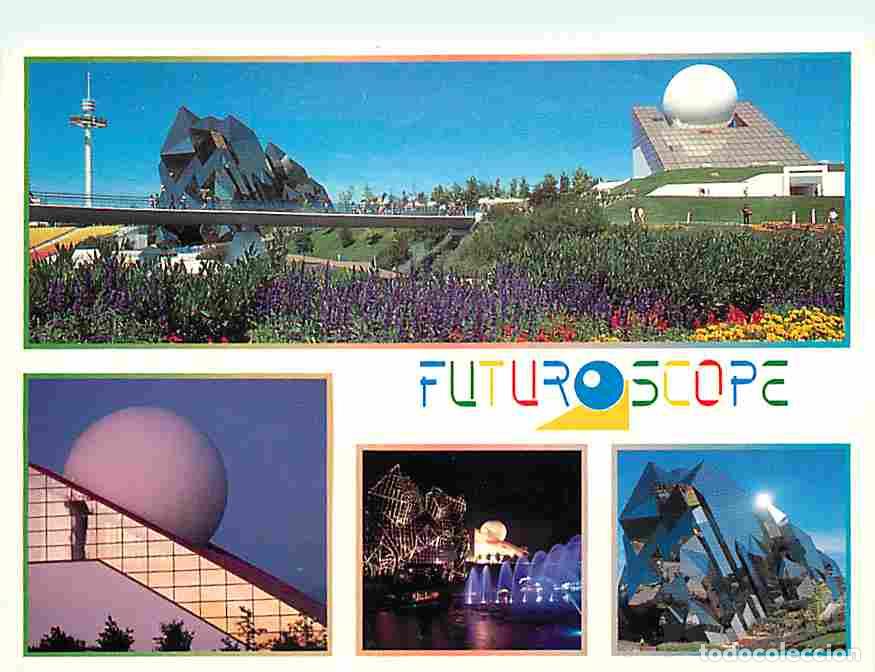Postais: Francia - 86 - Jaunay-Clan - Parc d'attractions du Futuroscope de Poitiers - Multivues - CPM - Voir
