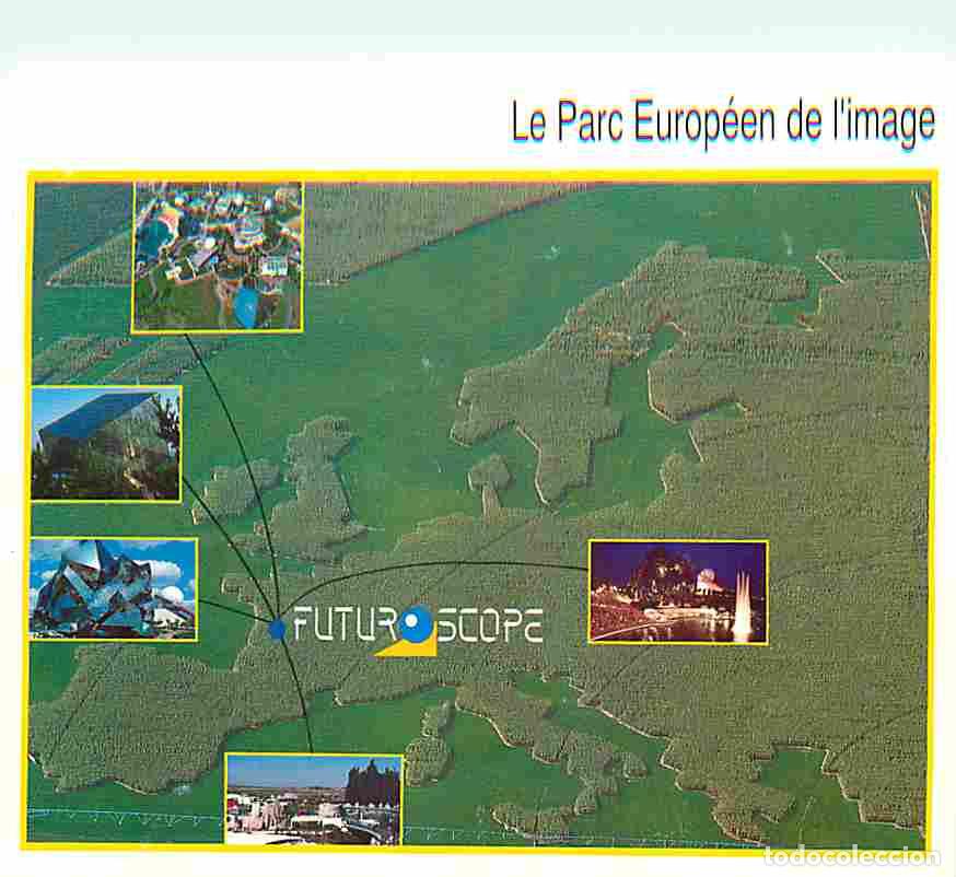 Postkarten: Francia - 86 - Jaunay-Clan - Parc d'attractions du Futuroscope de Poitiers - Multivues - CPM - Voir