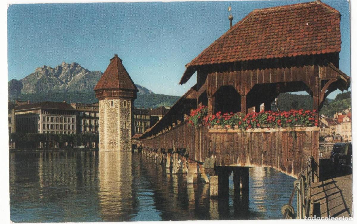Postales: Suiza- Luzern- sin circular