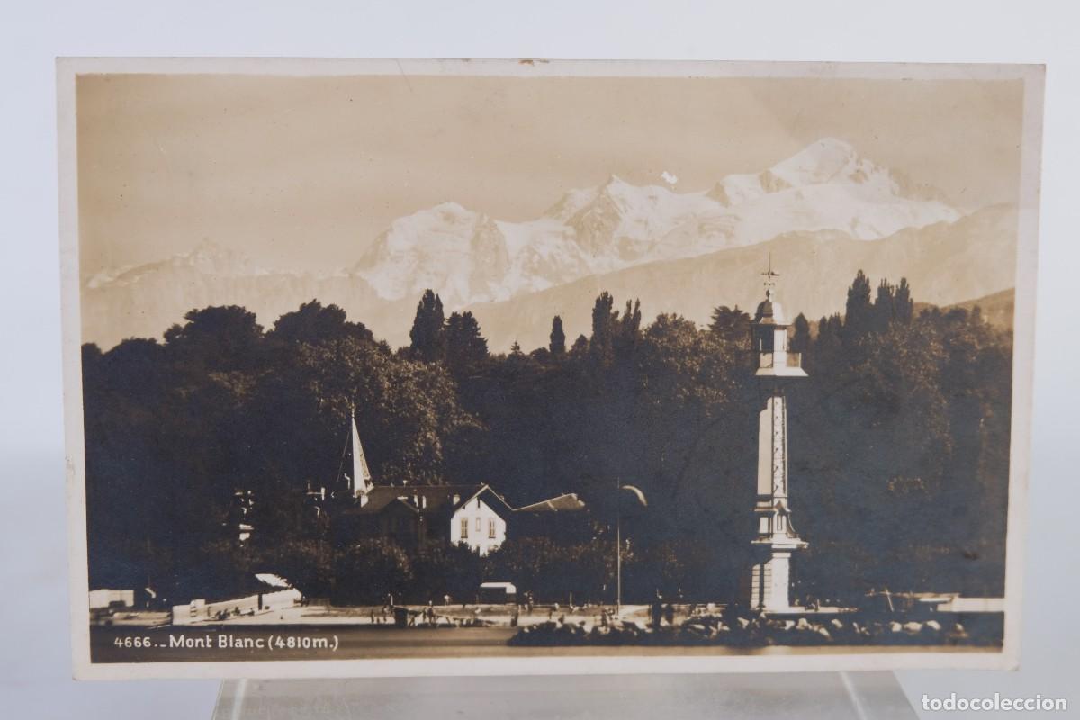 Postcards: TARJETA POSTAL ANTIGUA FRANCIA MONT BLANC