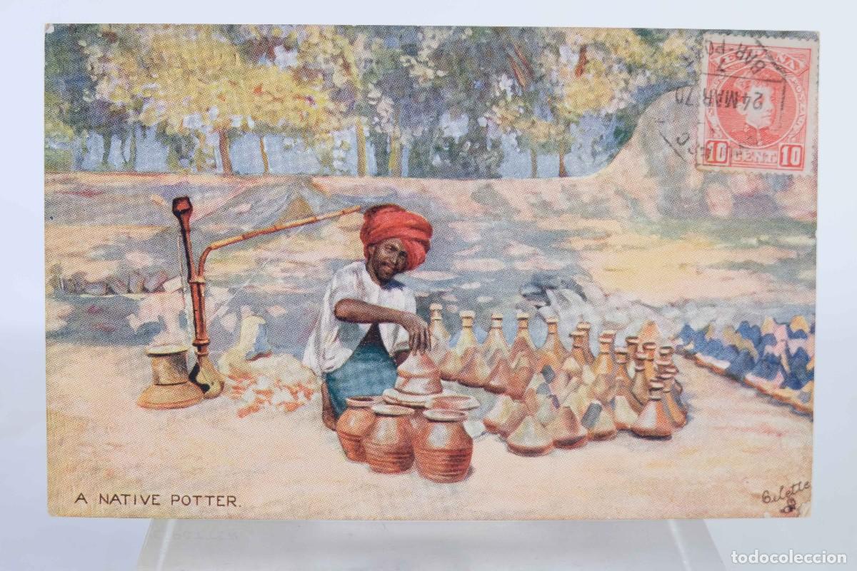 Postcards: TARJETA POSTAL ANTIGUA INGLATERRA ALFARERO