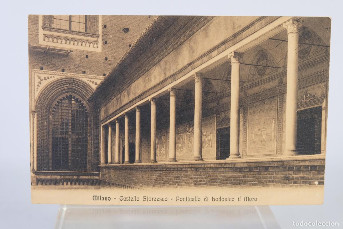 Postcards: TARJETA POSTAL ANTIGUA ITALIA MIL&Aacute;N CASTELLO SFORZESCO