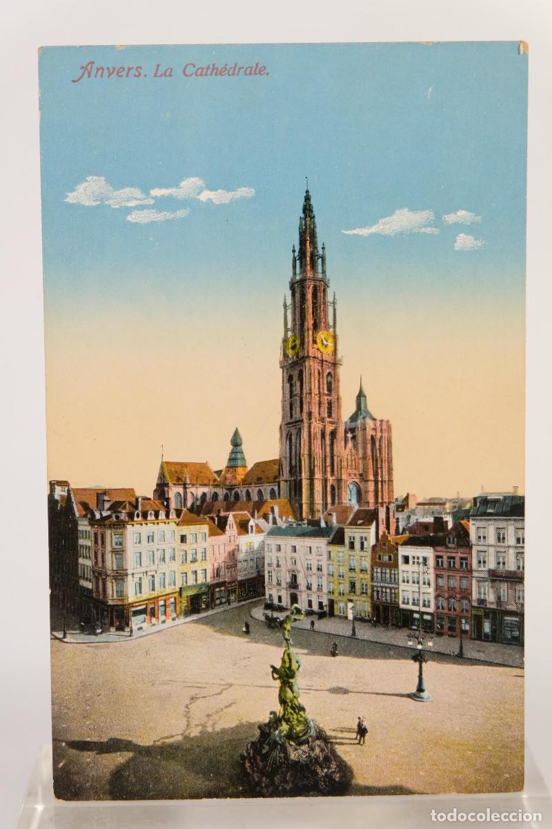 Postais: TARJETA POSTAL ANTIGUA AMBERES B&Eacute;LGICA