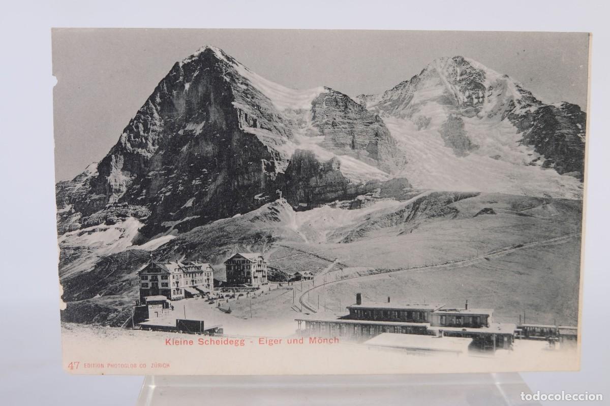Postcards: TARJETA POSTAL ANTIGUA SUIZA KLEINE SCHEIDEGG