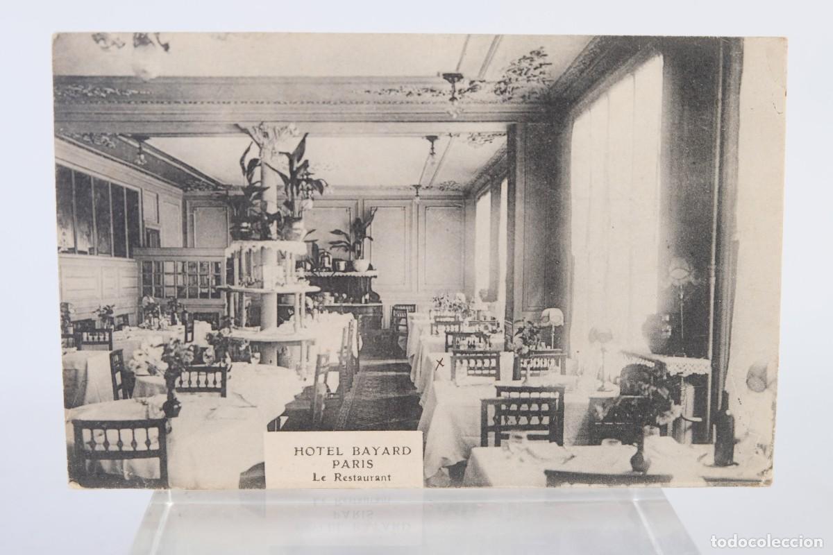 Postcards: TARJETA POSTAL ANTIGUA FRANCIA PARIS HOTEL BAYARD