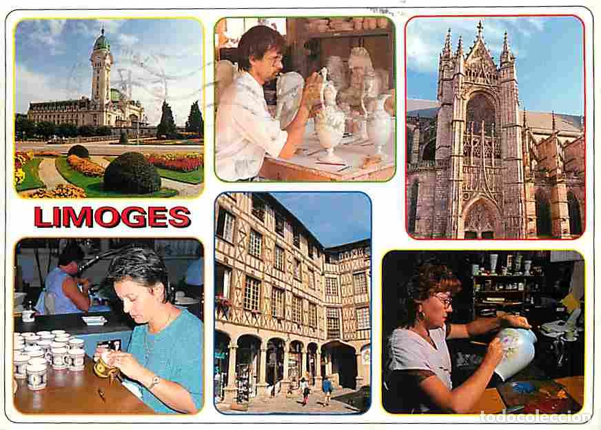Postcards: Francia - 87 - Limoges - Multivues - Porcelaine de Limoges - CPM - Voir Scans Recto-Verso