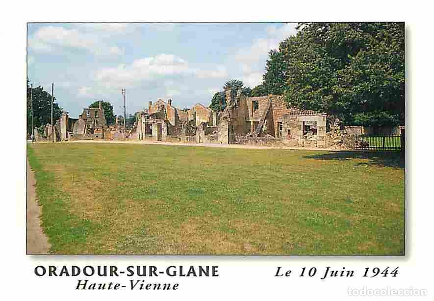 Postcards: Francia - 87 - Oradour sur Glane - Cit&eacute; Martyre - Place du champ de foire - Carte Neuve - CPM - Voir