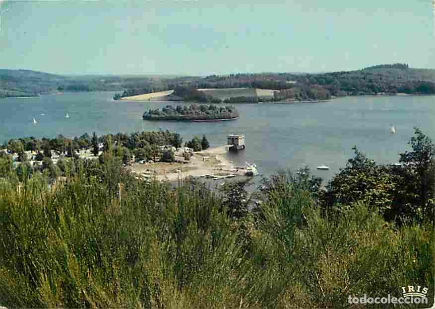 Postales: Francia - 87 - Vassivi&egrave;re en Limousin - Le Lac de Vassivi&egrave;re - Le Centre Nautique du Touring Club de
