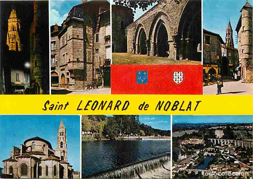 Postkarten: Francia - 87 - Saint L&eacute;onard de Noblat - Multivues - Blasons - Carte Neuve - CPM - Voir Scans Recto-