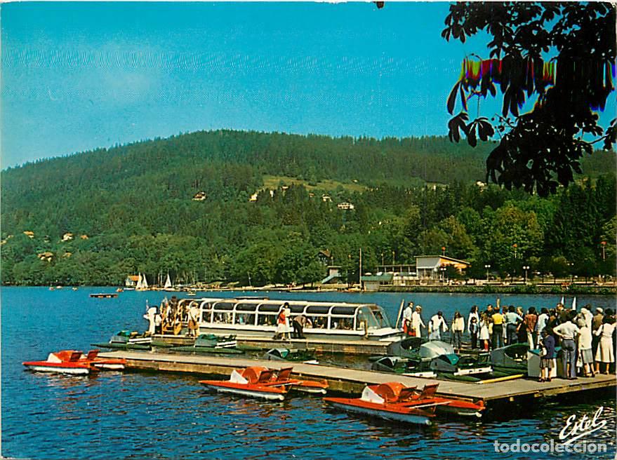 Postales: Francia - 88 - G&eacute;rardmer - L'embarcad&egrave;re pour le tour du lac - Vedette - Bateaux - CPM - Voir Scans