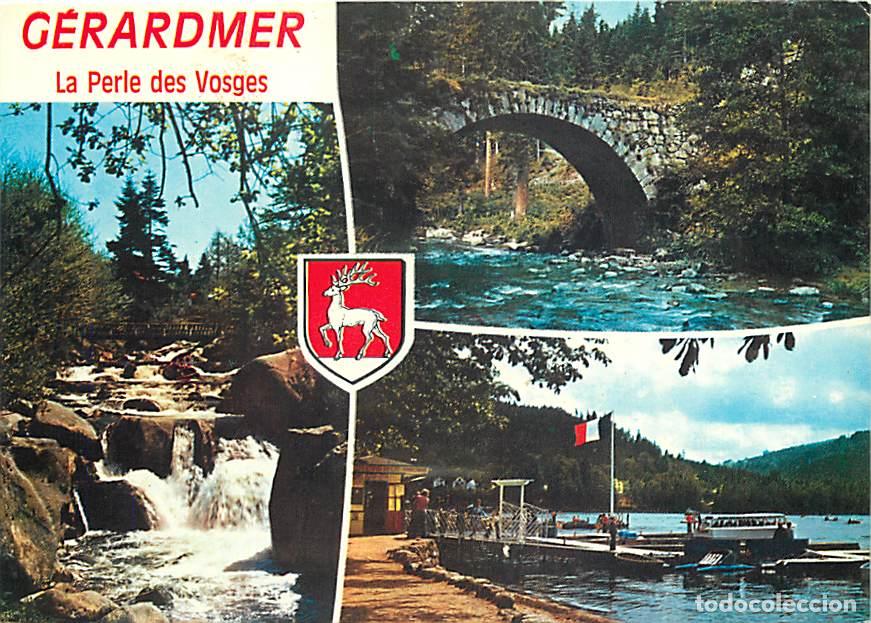 Cartes Postales: Francia - 88 - G&eacute;rardmer - Multivues - Blasons - CPM - Voir Scans Recto-Verso