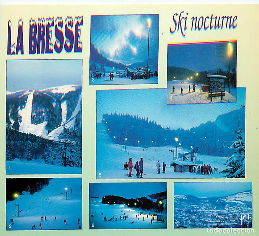 Postales: Francia - 88 - La Bresse - Multivues - Hiver - Neige - Ski nocturne - CPM - Voir Scans Recto-Verso