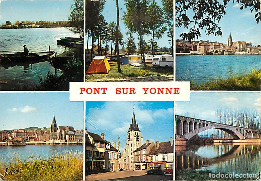 Postales: Francia - 89 - Pont sur Yonne - Multivues - Automobiles - Camping - CPM - Voir Scans Recto-Verso