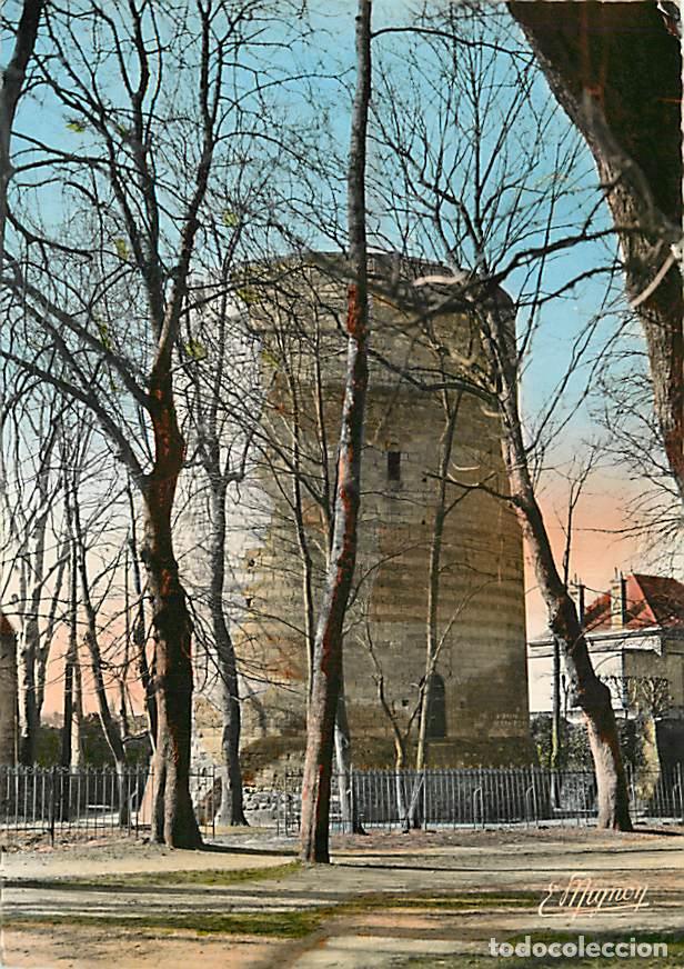 Postales: Francia - 89 - Villeneuve sur Yonne - Tour dite Louis-le-Gros - Vestiges des fortifications sous Phi