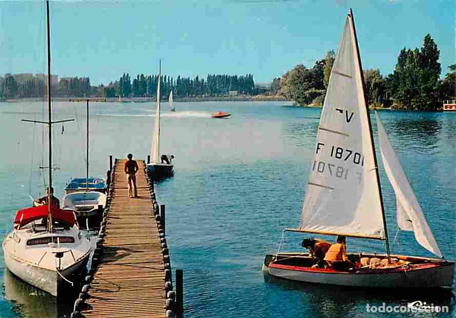 Cartes Postales: Francia - 91 - Viry-Chatillon - Le lac - Voile - CPM - Voir Scans Recto-Verso