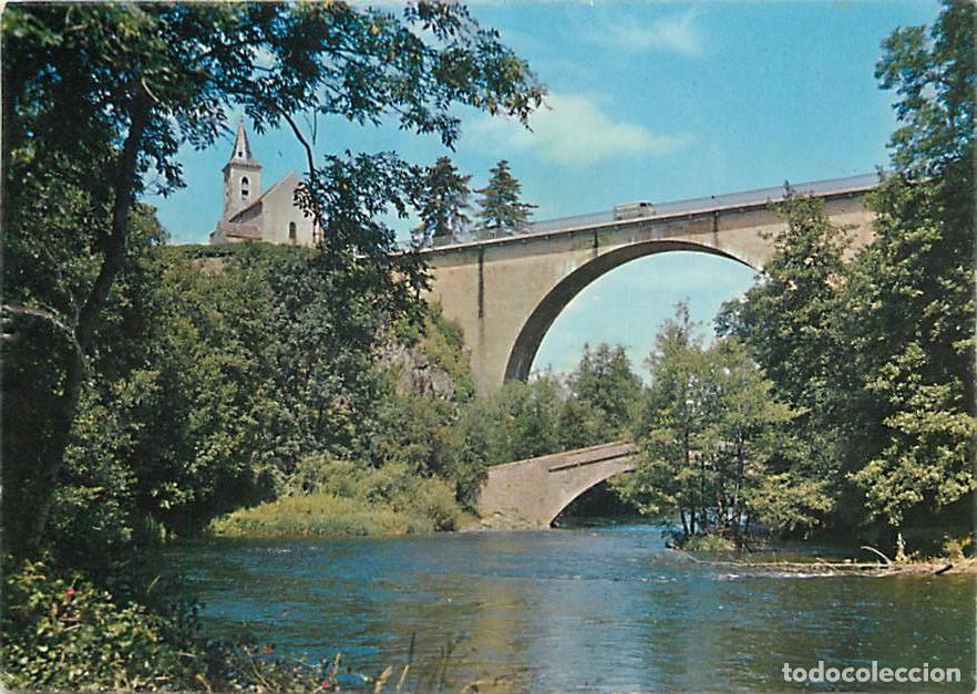 Cartes Postales: Francia - 89 - Pierre-Perthuis - Les deux ponts sur la Cure - CPM - Voir Scans Recto-Verso