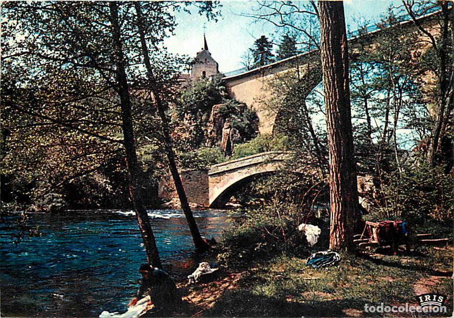 Cartes Postales: Francia - 89 - Pierre-Perthuis - Les deux ponts sur la Cure - CPM - Voir Scans Recto-Verso