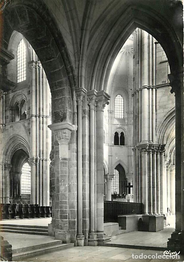 Postais: Francia - 89 - V&eacute;zelay - La Basilique Sainte Madeleine - Int&eacute;rieur de la Basilique - Le Ch�ur - CPSM