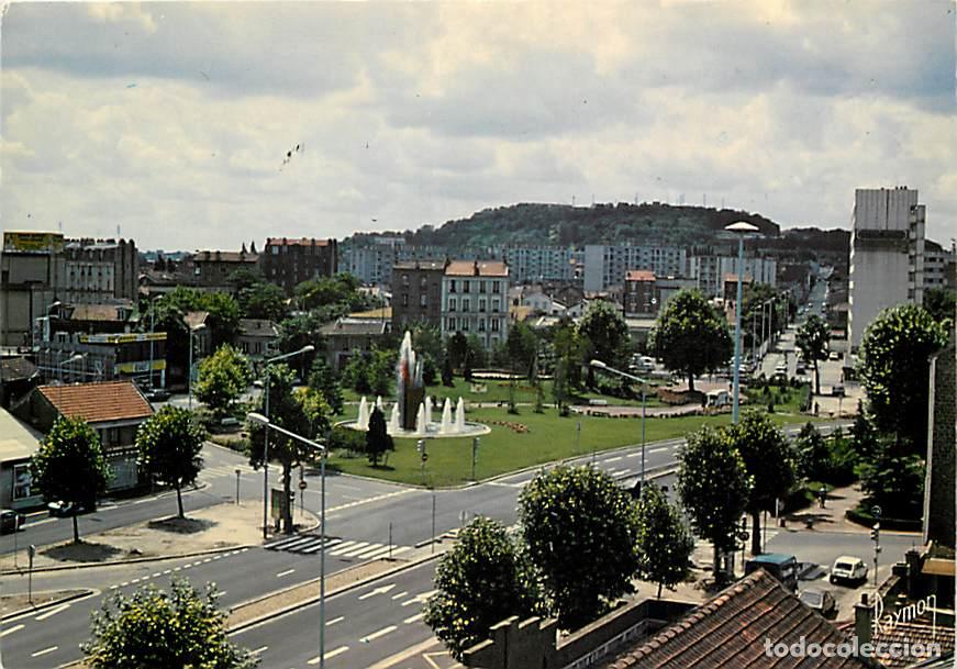 Postales: Francia - 92 - Puteaux - Suresnes - Le rond-point des Berg&egrave;res et le Mont Val&eacute;rien - CPM - Carte Neu