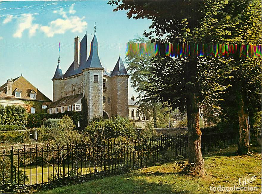 Postales: Francia - 89 - Villeneuve sur Yonne - La porte de Joigny pu porte de Bourgogne (Xllle- XVIe si&egrave;cles)