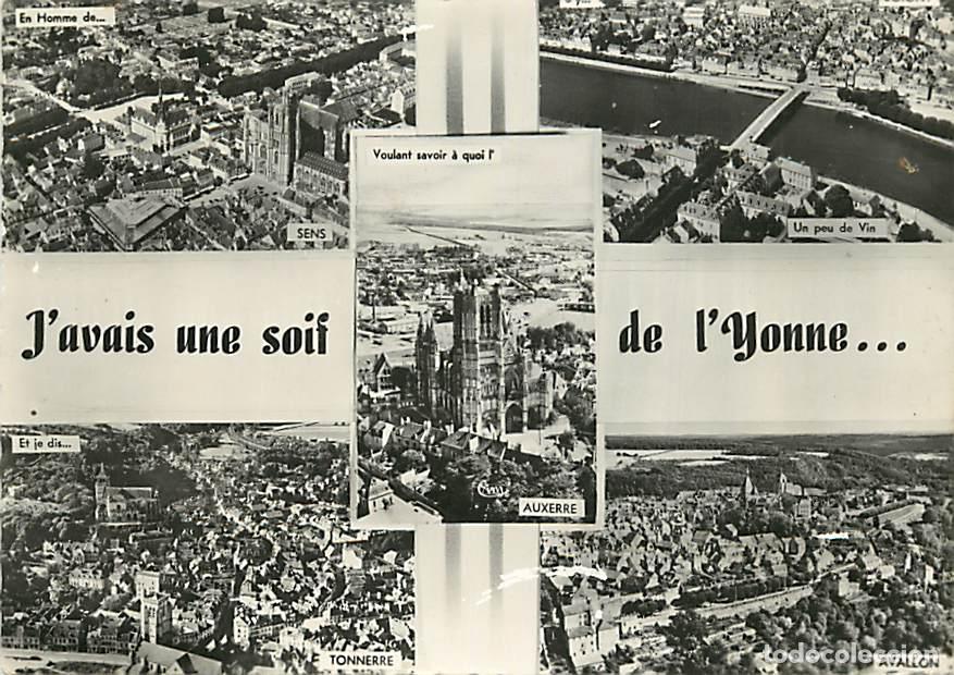 Cartoline: Francia - 89 - Yonne - Multivues - CPSM grand format - Voir Timbre - CPM - Voir Scans Recto-Verso