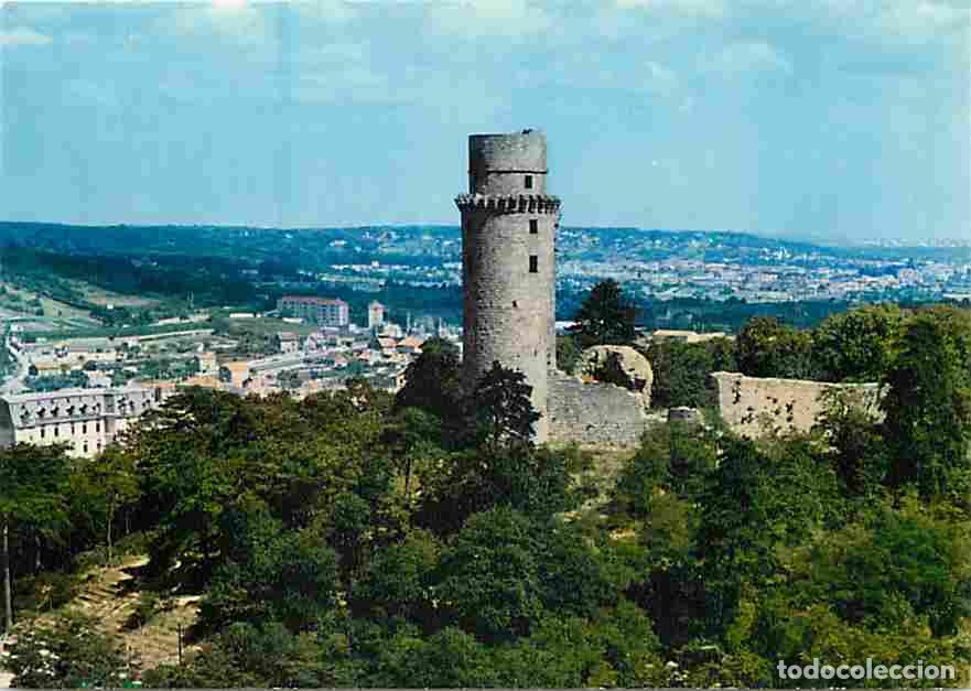 Postales: Francia - 91 - Monthlery - Vue a&eacute;rienne - La Tour de Montlhery - Carte Neuve - CPM - Voir Scans Rect