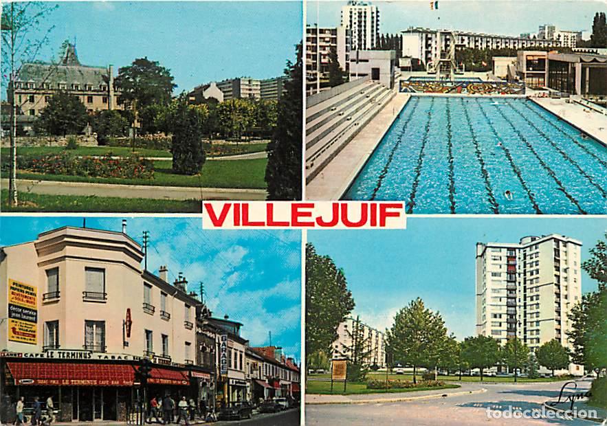 Cartoline: Francia - 94 - Villejuif - Multivues - Piscine - Caf&eacute; Tabac Le Terminus - CPM - Voir Scans Recto-Ver