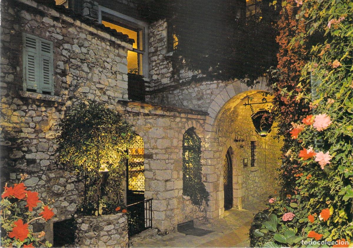Cartes Postales: Postal Hostellerie Ch&acirc;teau de la Ch&egrave;vre d'Or, Eze-Village, Costa Azul, Francia