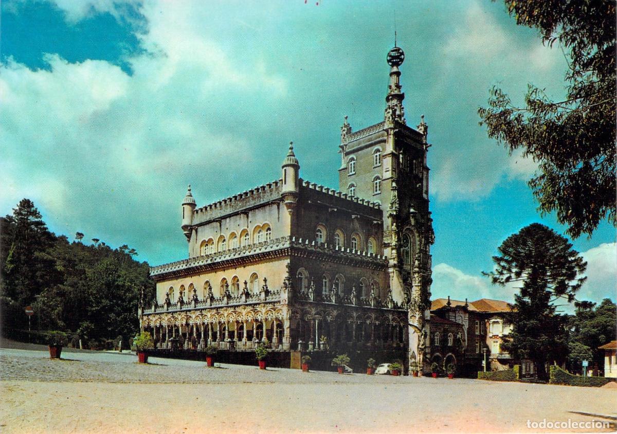 Postales: Postal Palacio Hotel do Bussaco, Portugal, Arquitectura Hist&oacute;rica