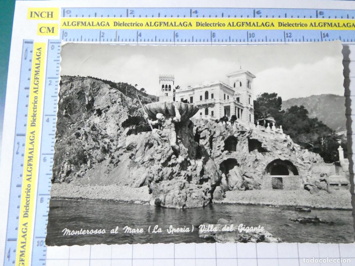 Postales: ANTIGUA POSTAL DE ITALIA. MONTEROSSO AL MARE LA SPEZIA VILLA DEL GIGANTE. 2888