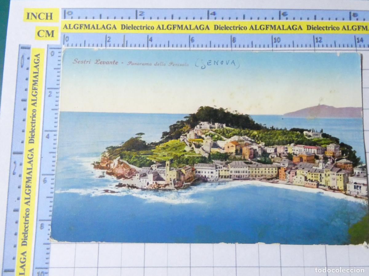 Postkarten: ANTIGUA POSTAL DE ITALIA. SESTRI LEVANTE PANORAMA DELLA PENISOLA. 2896