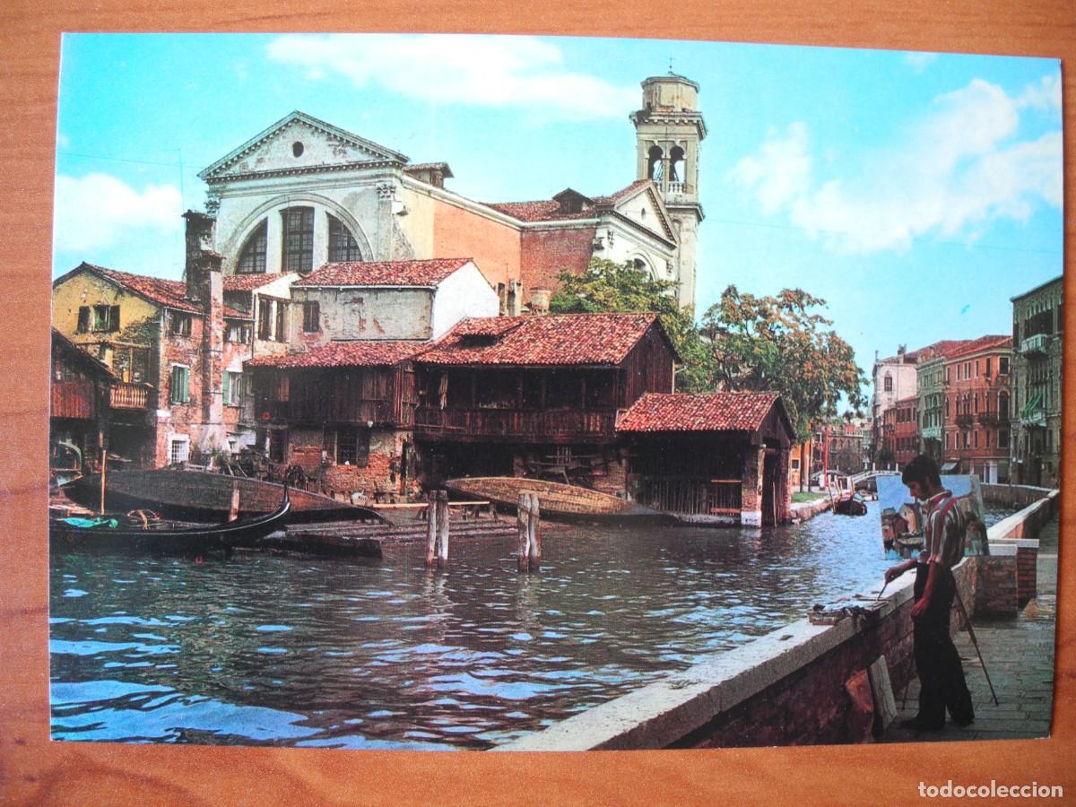 Postkarten: Venezia. Squero di S. Trovaso Italia. Nueva
