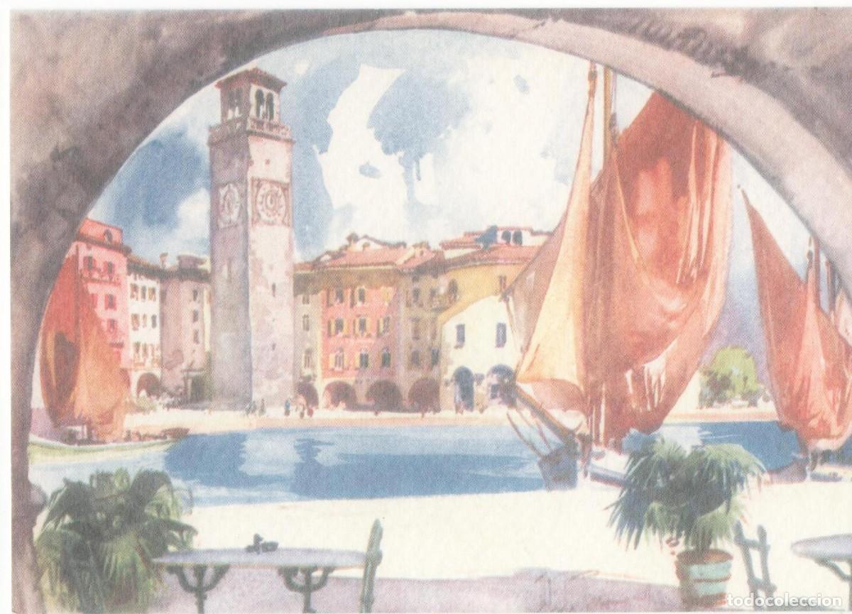 Postales: Riva del Garda-Italia--circulada-