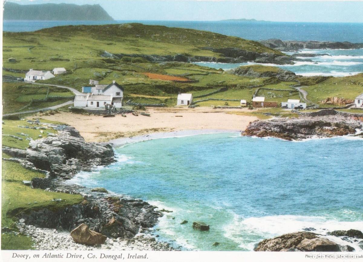 Postales: Dooey-Irlanda-circulada-