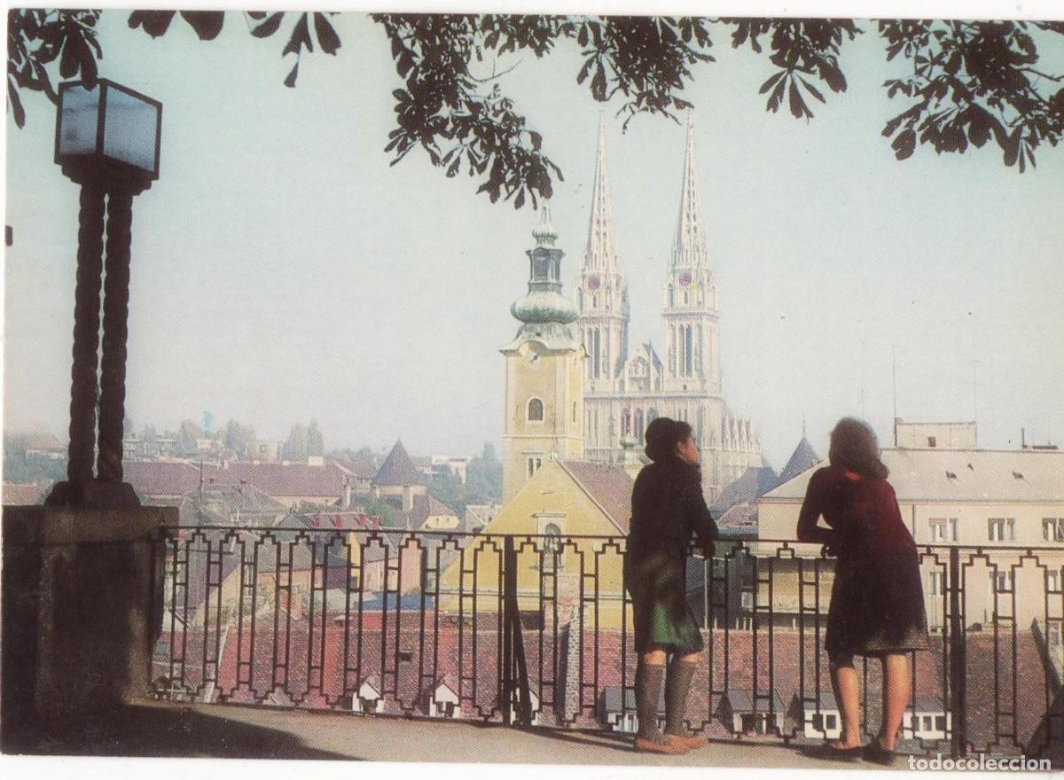 Cartes Postales: Zagreb-Croacia-circulada-
