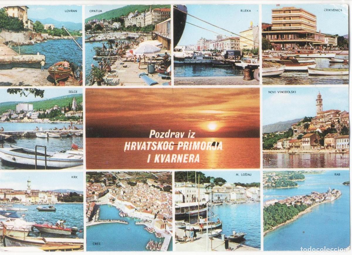 Cartoline: Split-Croacia-circulada-
