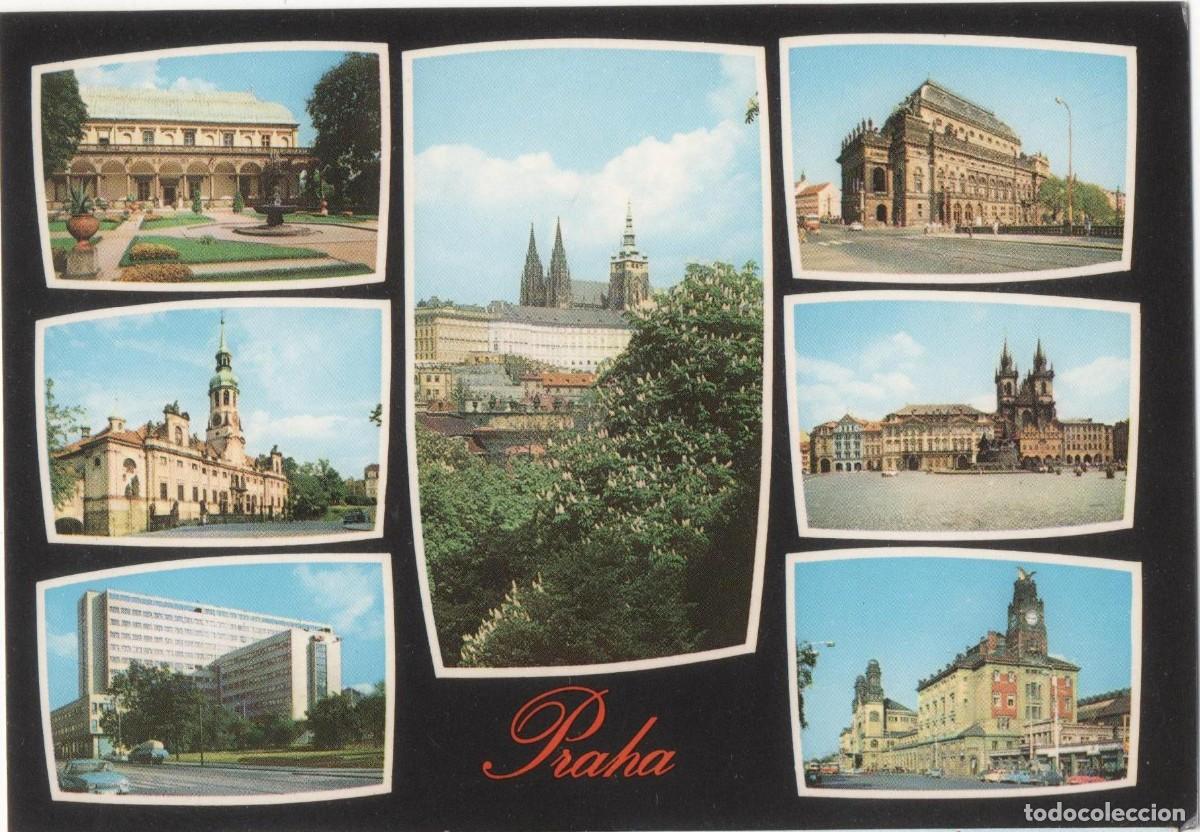 Postales: Rep&uacute;blica Checa-Praga- Circulada-