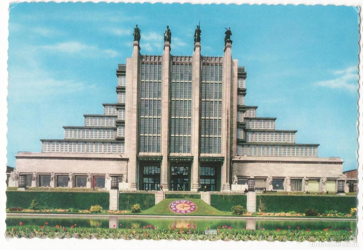 Postales: B&eacute;lgica- Bruselas-circulada-