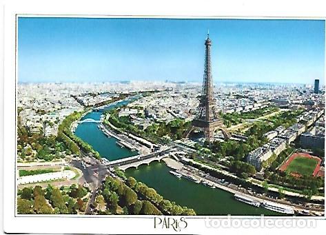 Postales: VUE AERIENNE DE LA TOUR EIFFEL.- PARIS / FRANCIA