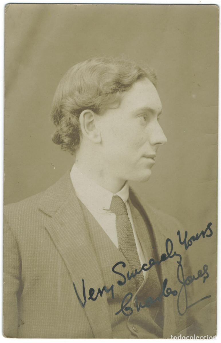 Cartoline: Actor JONES, Charles / Amateur Stage Teatro Aficionado Firmada Signed