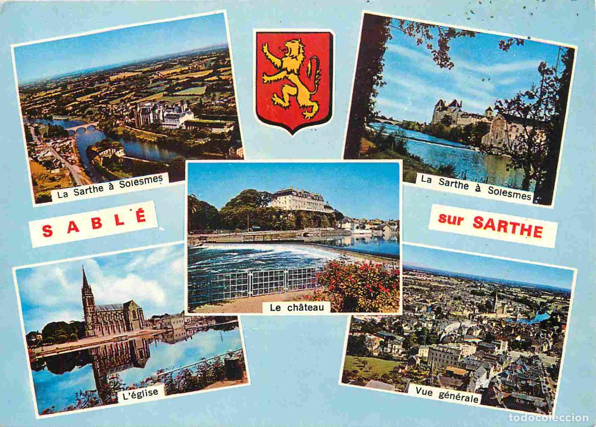 Postales: Francia - 72 - Sable sur Sarthe - Multivues - Blason - CPM - Voir Scans Recto-Verso
