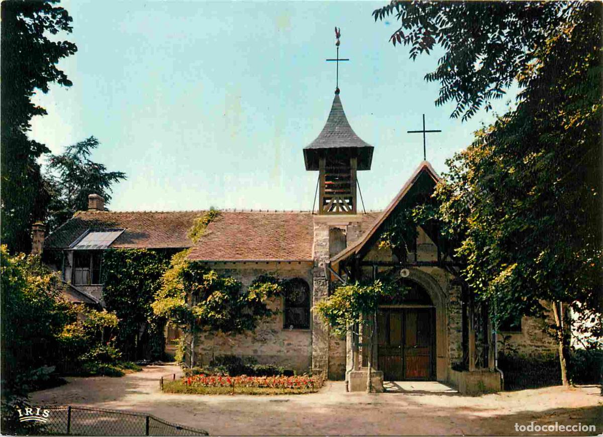 Postales: Francia - 77 - Barbizon - La chapelle de Barbizon et l'atelier du peintre Rousseau - CPM - Voir Scan