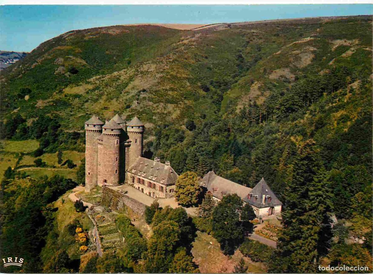 Postales: Francia - 15 - Tournemire - Le ch&acirc;teau d'Anjony - Vue a&eacute;rienne - CPM - Voir Scans Recto-Verso