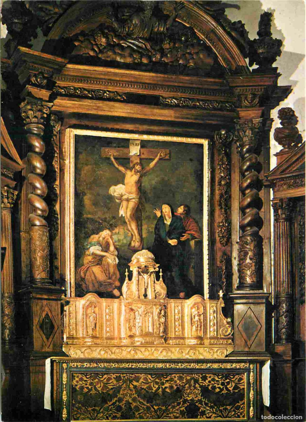 Postales: Francia - 16 - Ars - Int&eacute;rieur de l'Eglise - Le R&eacute;table XVIIe s - Tabernacle en bois dor&eacute; - Devant d
