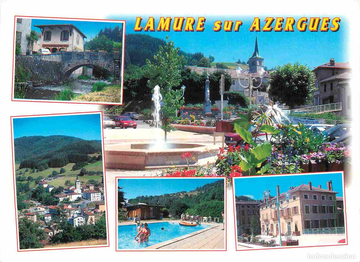 Cartes Postales: Francia - 69 - Lamure sur Azergues - Multivues - Femme en maillot de bain - CPM - Voir Scans Recto-V