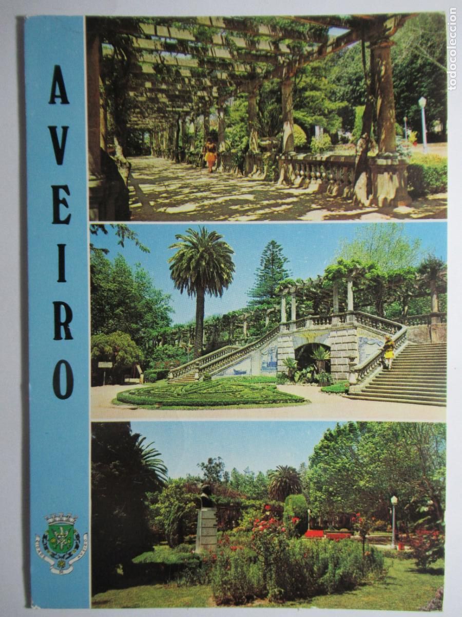 Postales: Aveiro (Portugal) - Jardim e Parque Infante D. Pedro
