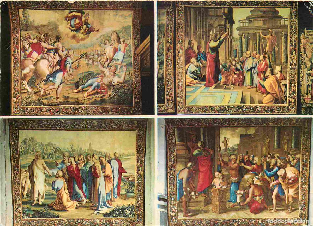 Postkarten: Francia - 60 - Beauvais - Tapisseries de Beauvais - Les actes des Ap&ocirc;tres - Tiss&eacute;es sous Louis XIV -