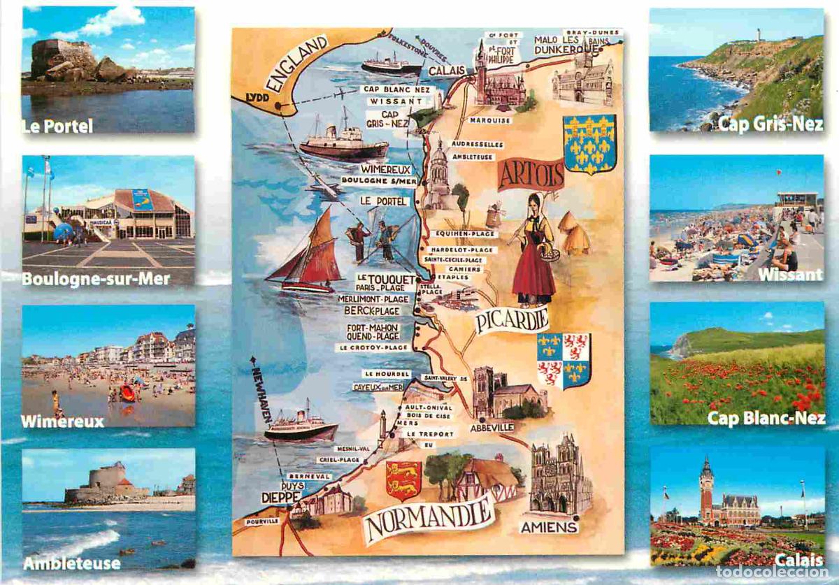 Postales: Francia - 62 - Cote d'Opale - Multivues - CPM - Voir Scans Recto-Verso