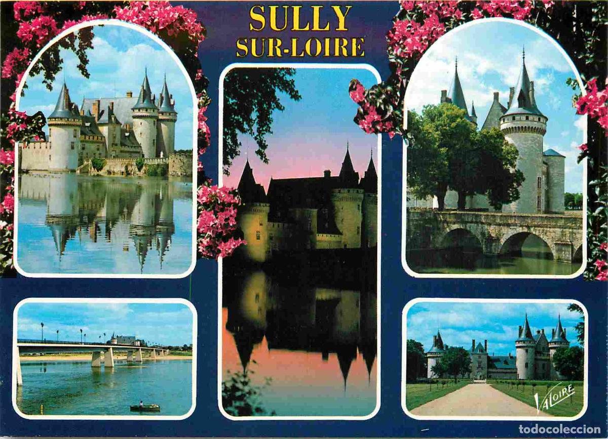 Cartoline: Francia - 45 - Sully sur Loire - Le Ch&acirc;teau - Multivues - Fleurs - CPM - Voir Scans Recto-Verso