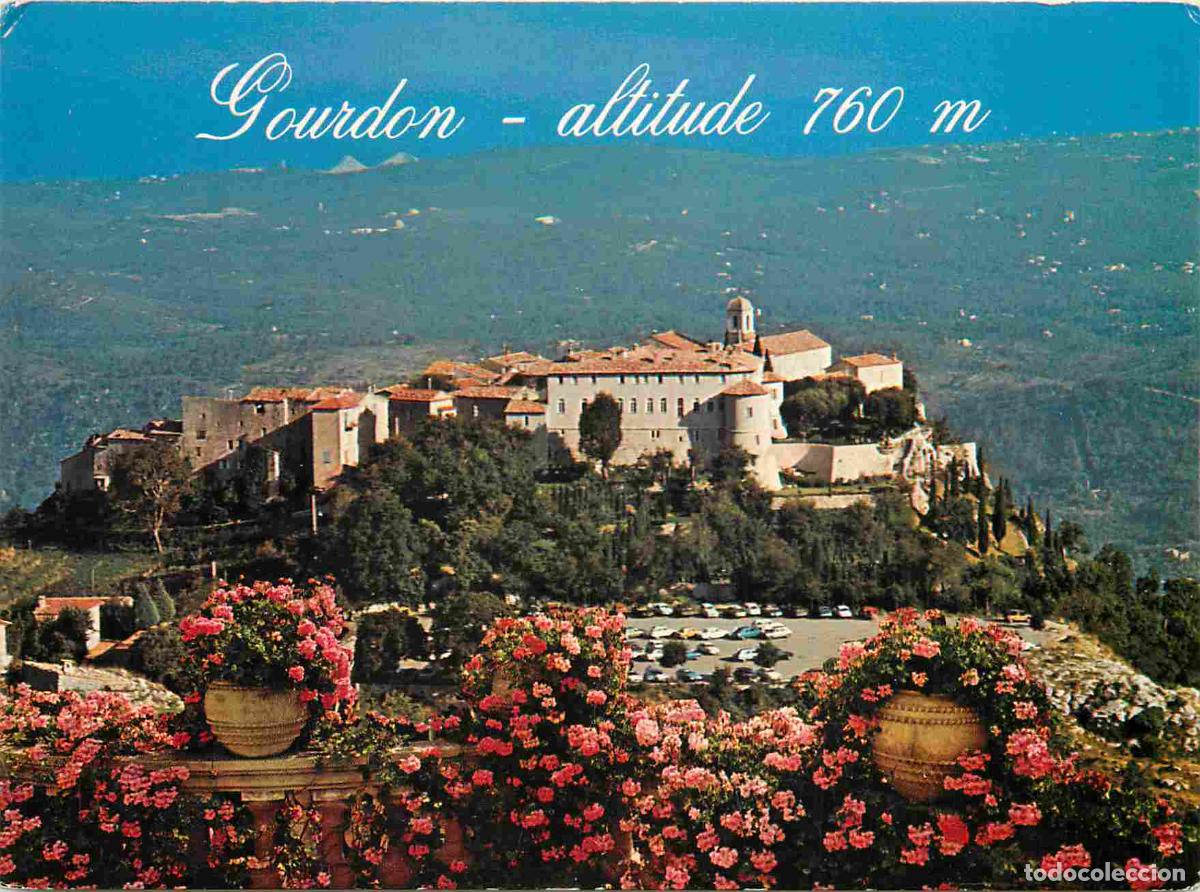 Postais: Francia - 06 - Gourdon - Vue g&eacute;n&eacute;rale - Fleurs - CPM - Voir Scans Recto-Verso